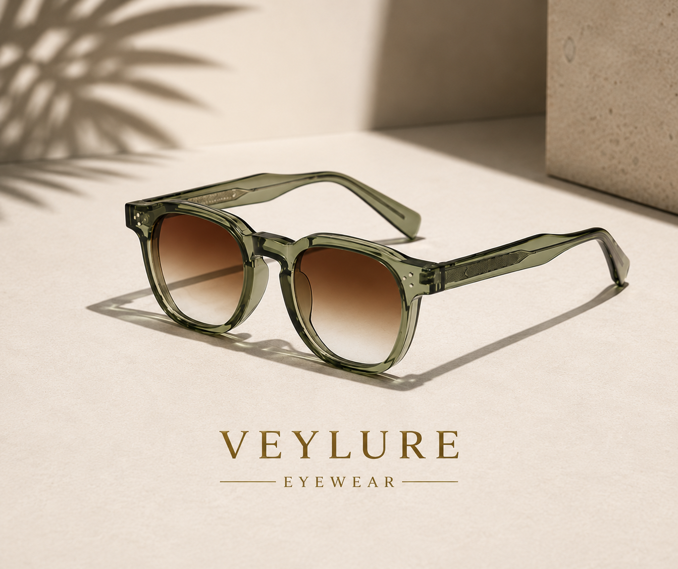 VEYLURE Monaco – Luxury Square Sunglasses